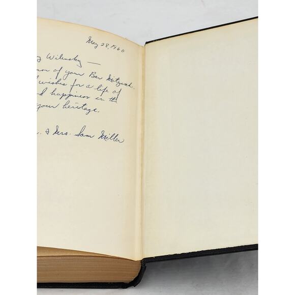 The Pentateuch With Haftoroth Five Megiloth By Alexander Harkavy Vintage 1928 - Picture 9 of 11